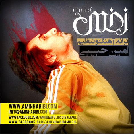 امین حبیبی زخمی